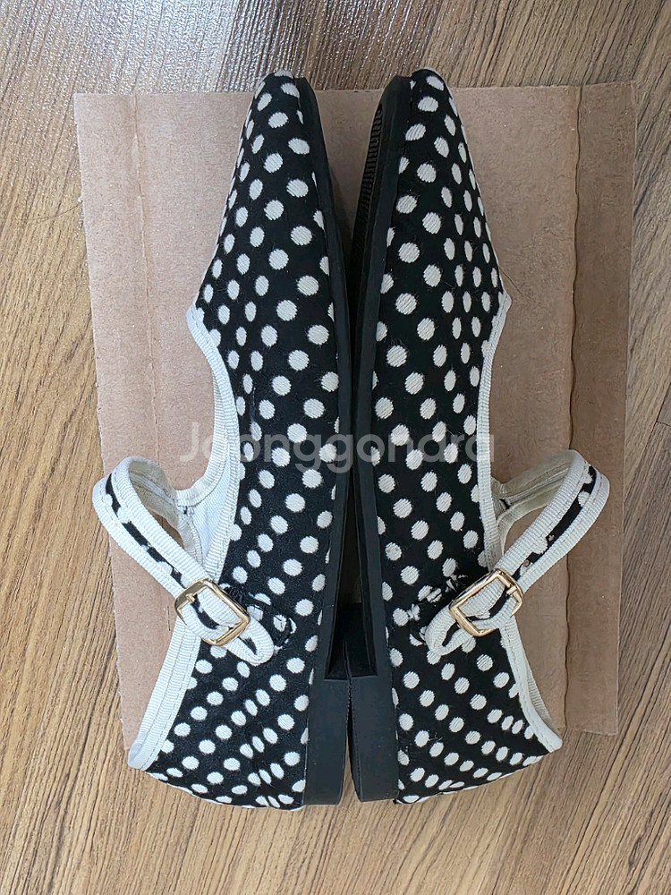 락피쉬 메리제인 도트 240 1번착용 4만원--2