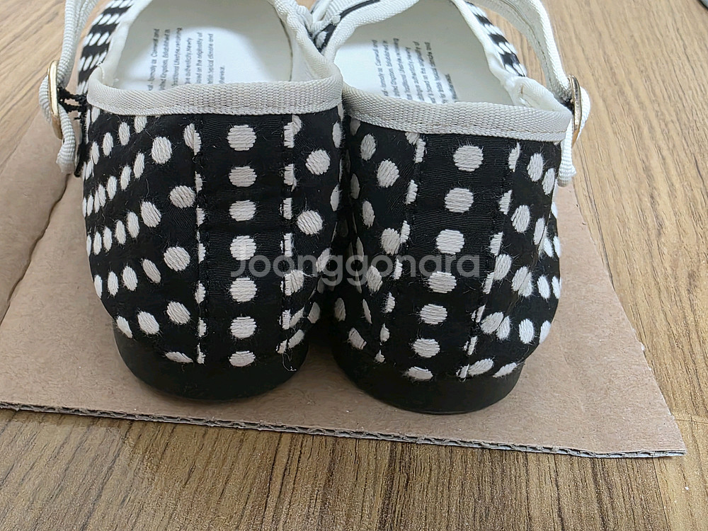 락피쉬 메리제인 도트 240 1번착용 4만원--5