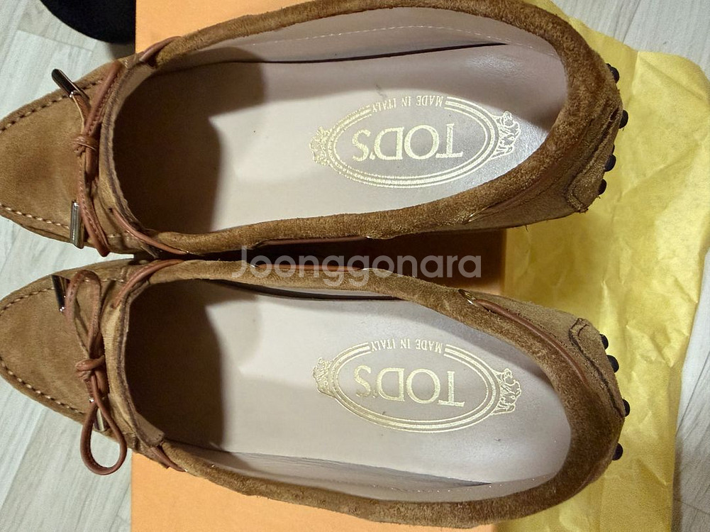 [36] 토즈 드라이빙 슈즈 카멜--5