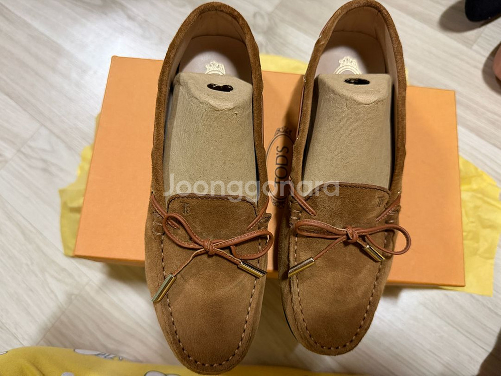 [36] 토즈 드라이빙 슈즈 카멜--3