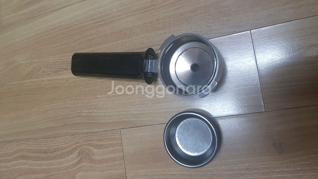 가찌아 58mm 포터필터 정품 + 더블샷 바스켓 일괄--0