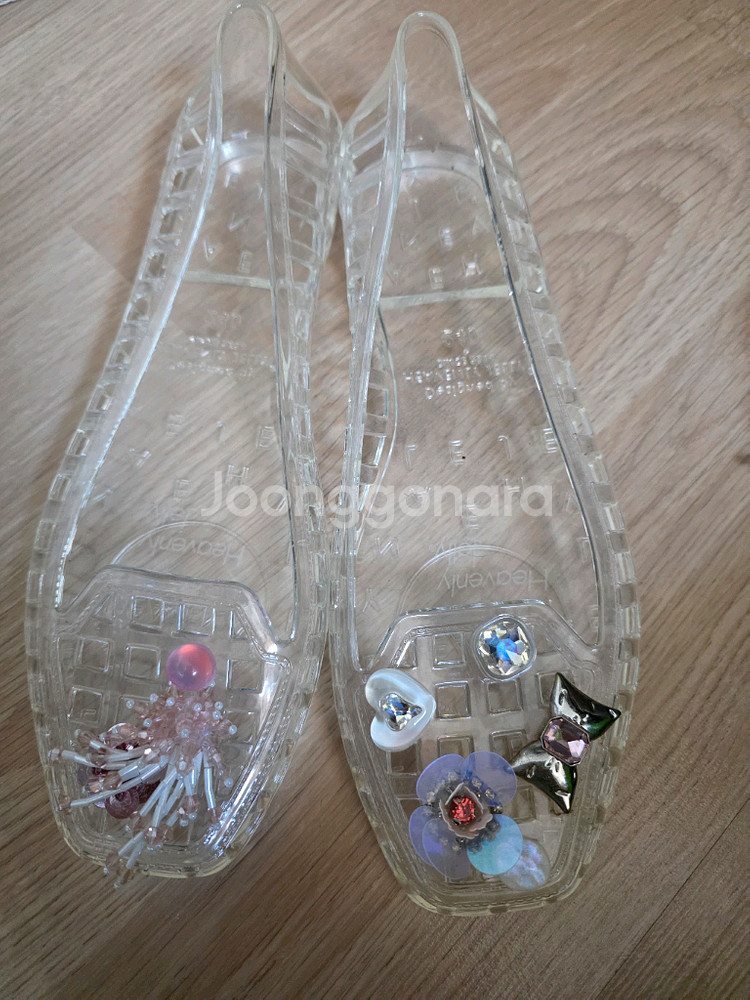 해븐리 젤리슈즈 새상품--0