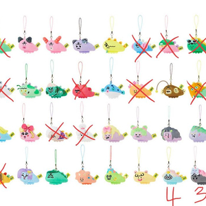 죠르디 랜덤 키링 트리케라쬬/반장쬬/파키케팔로쬬 이미지