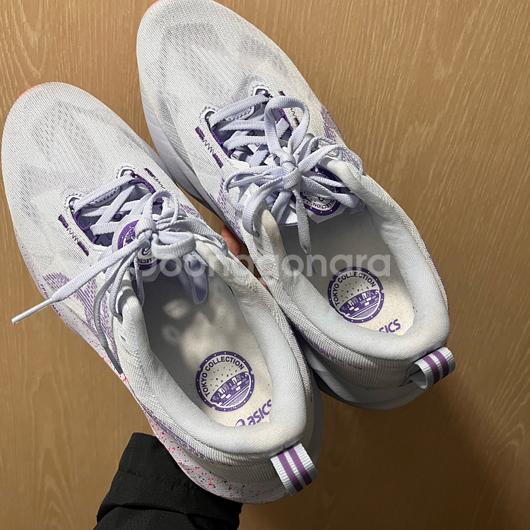 아식스 노바블라스트5 260 도쿄 퍼플 러닝화--3