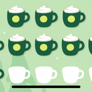 스타벅스 프리퀀시 미션 팔아요~