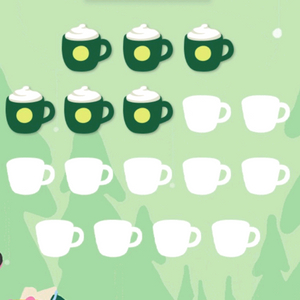 스타벅스 프리퀀시 미션 3개당 가격