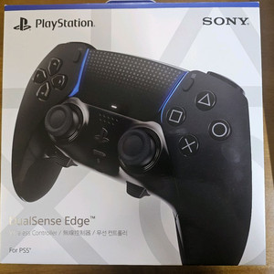 PS5 듀얼센스 엣지 블랙 신품급 팝니다