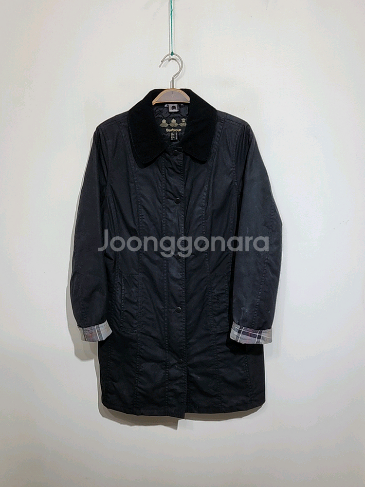 (M) 바버 벨세이 왁스자켓 블랙 BELSAY 왁싱점퍼 안감누빔--0