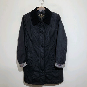 (M) 바버 벨세이 왁스자켓 블랙 BELSAY 왁싱점퍼 안감누빔
