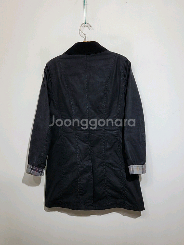(M) 바버 벨세이 왁스자켓 블랙 BELSAY 왁싱점퍼 안감누빔--6