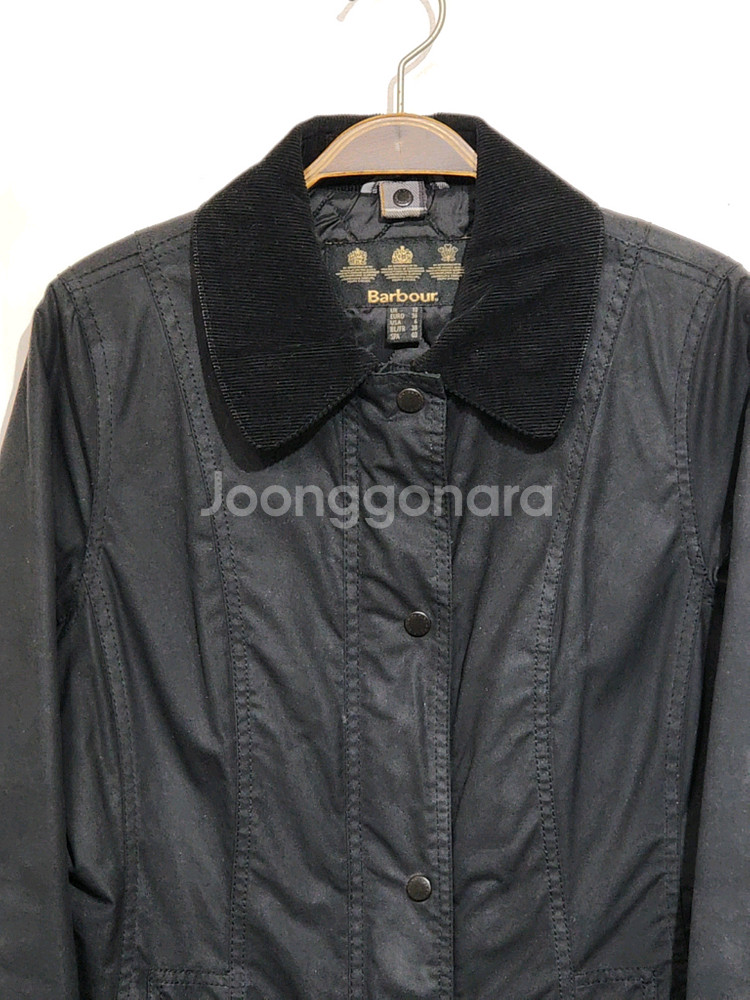 (M) 바버 벨세이 왁스자켓 블랙 BELSAY 왁싱점퍼 안감누빔--1