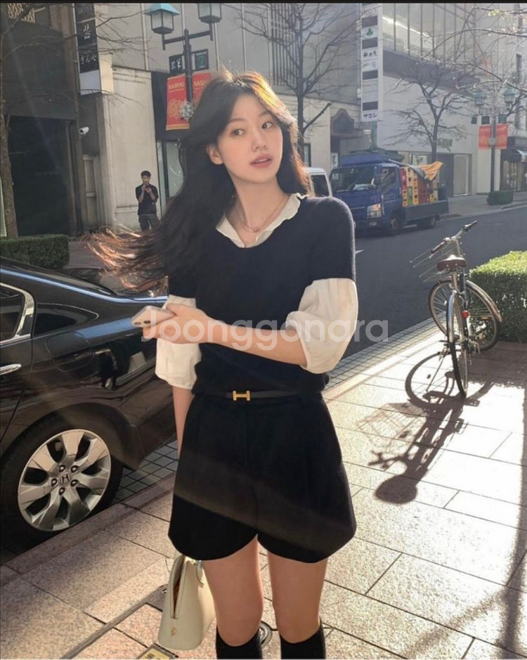 르플레인 글로리 블라우스--0