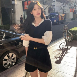 르플레인 글로리 블라우스