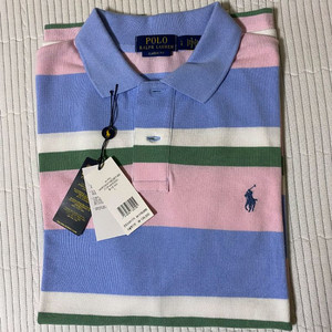 폴로 랄프로렌 스트라이프 폴로셔츠 L