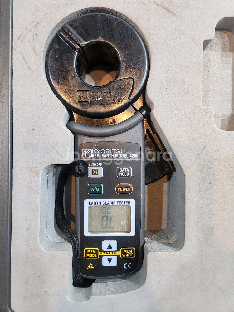 kyoritsu 교리츠 kew4200 클램프식 접지저항계--1