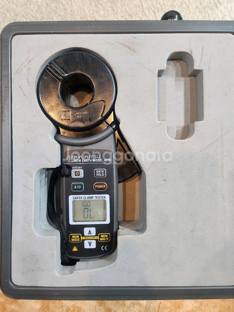 kyoritsu 교리츠 kew4200 클램프식 접지저항계--0