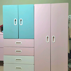 이케아 키즈 옷장 수납장 세트