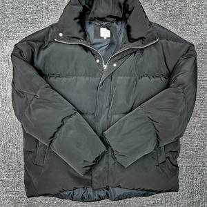 [M]<플립>블랙 패딩 점퍼