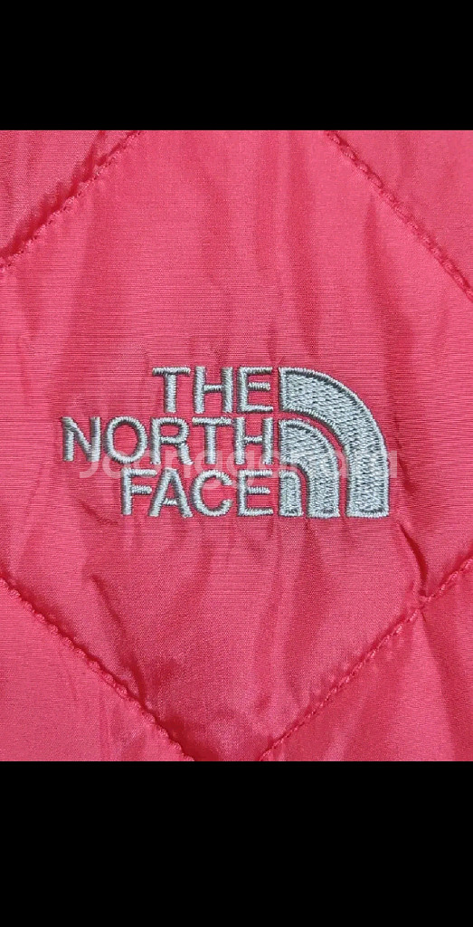 (L) 노스페이스 경량패딩 점퍼 핑크 아웃도어 등산자켓--3