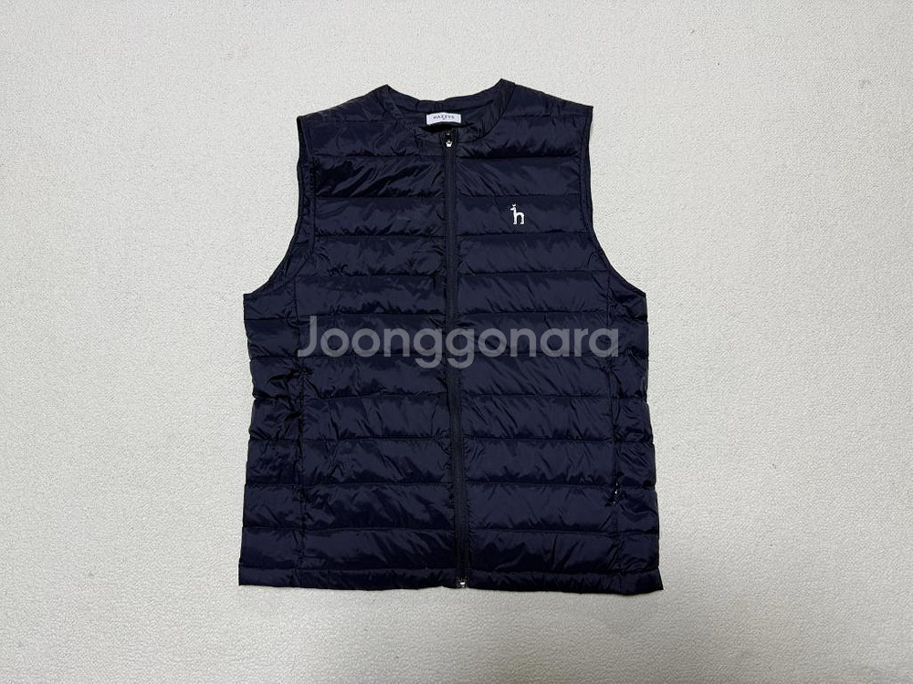 헤지스 경량패딩 조끼 여성용 95호 66사이즈--0