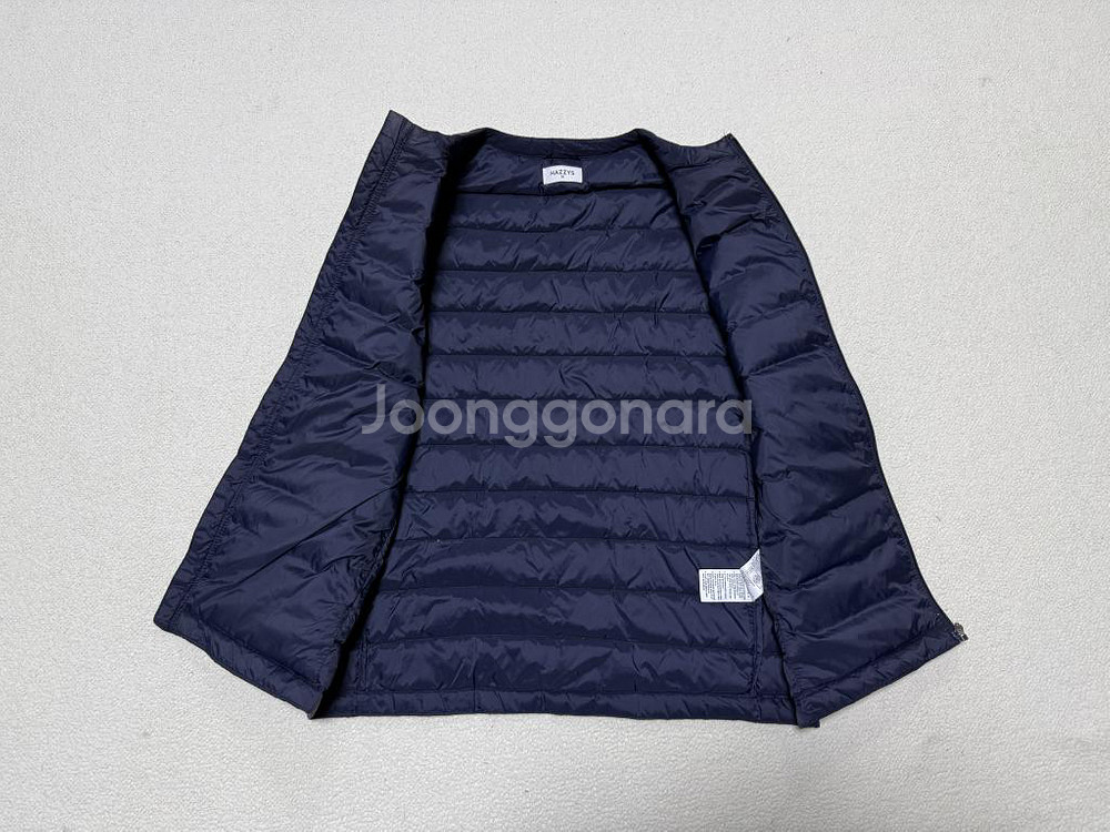 헤지스 경량패딩 조끼 여성용 95호 66사이즈--1