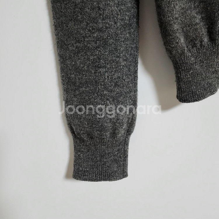 [M] 꼼데가르송 차콜 레드와펜 여성 가디건 AZ-N007--4