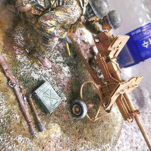 *각종교신가능*1:16정밀프라모델2WW독일팔슈룸예거~비네트작*헤이리영웅