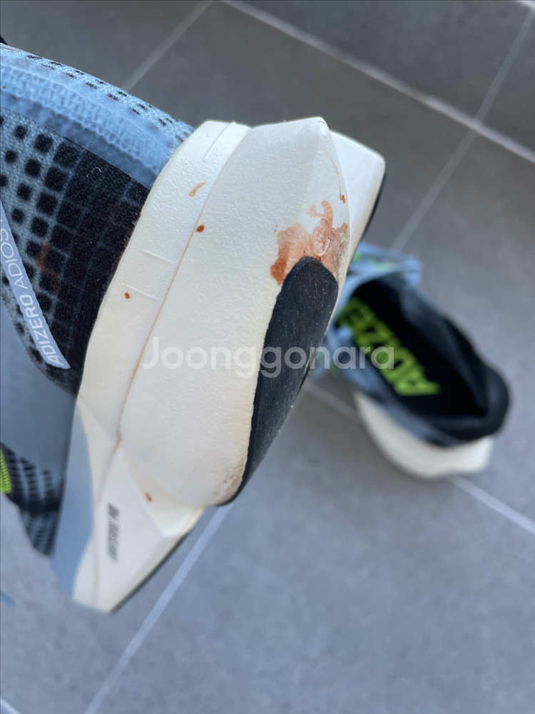 아디다스 아디제로 프로3 러닝화--5