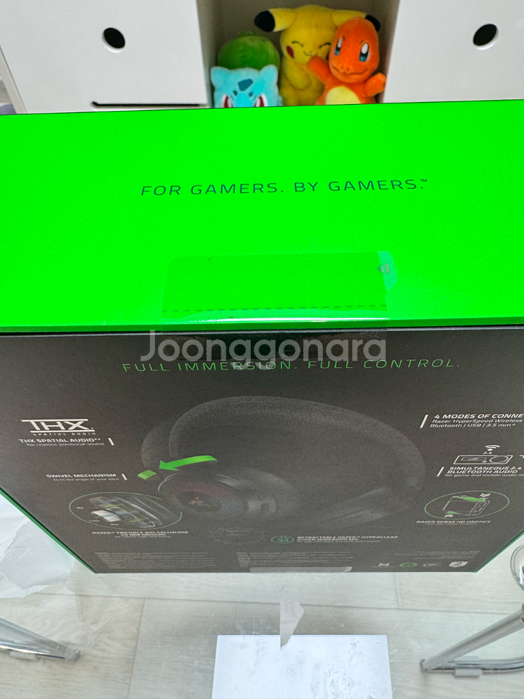 (미개봉 새제품) 레이저코리아 크라켄 V4 프로 pro 무선 게이밍 헤드셋--1