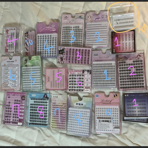 노글루 속눈썹, 알리테무속눈썹,속눈썹 이미지