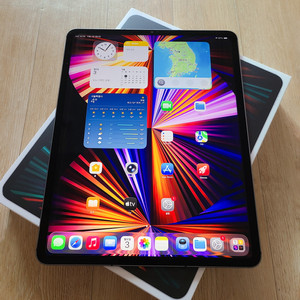 부산 아이패드 프로 12.9 5세대 M1 셀룰러 256GB 배터리95+케이스