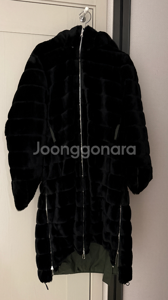 마리아니 양면 에코밍크 패딩 코트 (리버시블) 55--7