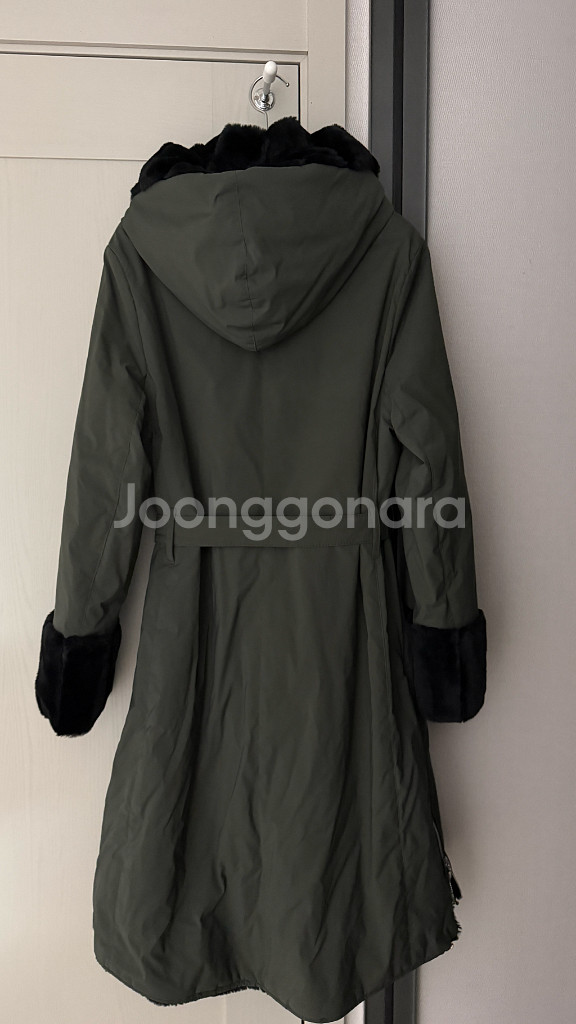 마리아니 양면 에코밍크 패딩 코트 (리버시블) 55--8