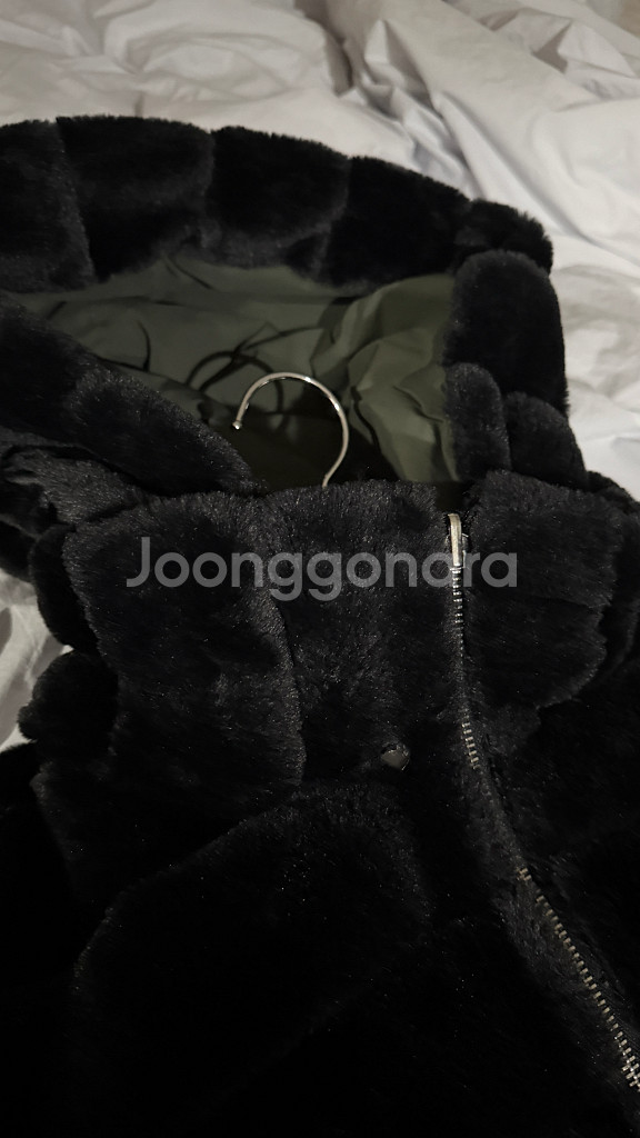 마리아니 양면 에코밍크 패딩 코트 (리버시블) 55--10