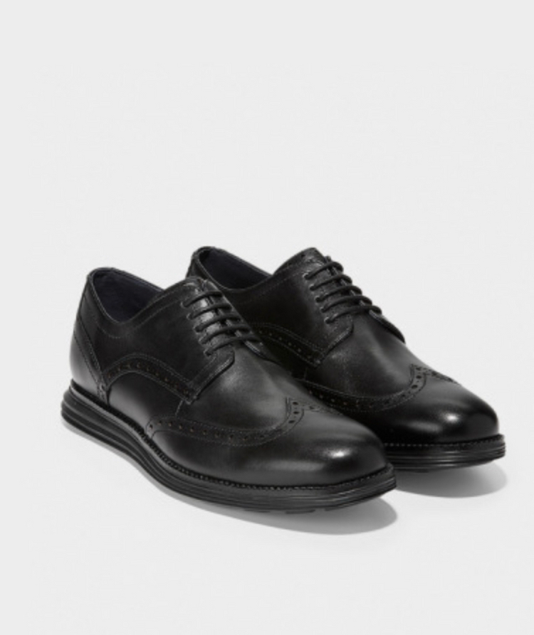 콜한 남성구두 윙팁 블랙 8.5W(운동화기준 270)새제품--1