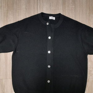 블랙 니트 가디건