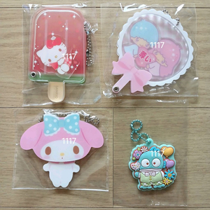 산리오 헬로키티 리틀트윈스타 마이멜로디 한교동 키링 열쇠고리 이미지