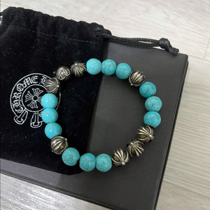 크롬하츠 터키석 비즈 팔찌 16-17cm 2종 새상품