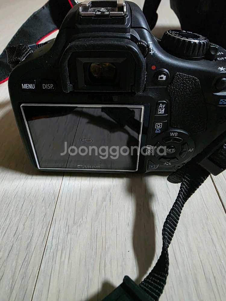 캐논 EOS 550D DSLR 카메라 번들렌즈--1