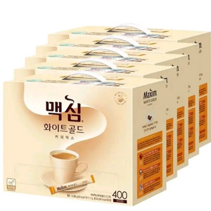 맥심 화이트골드 커피믹스 2000T 400T5박스 1박스50990원무배단가