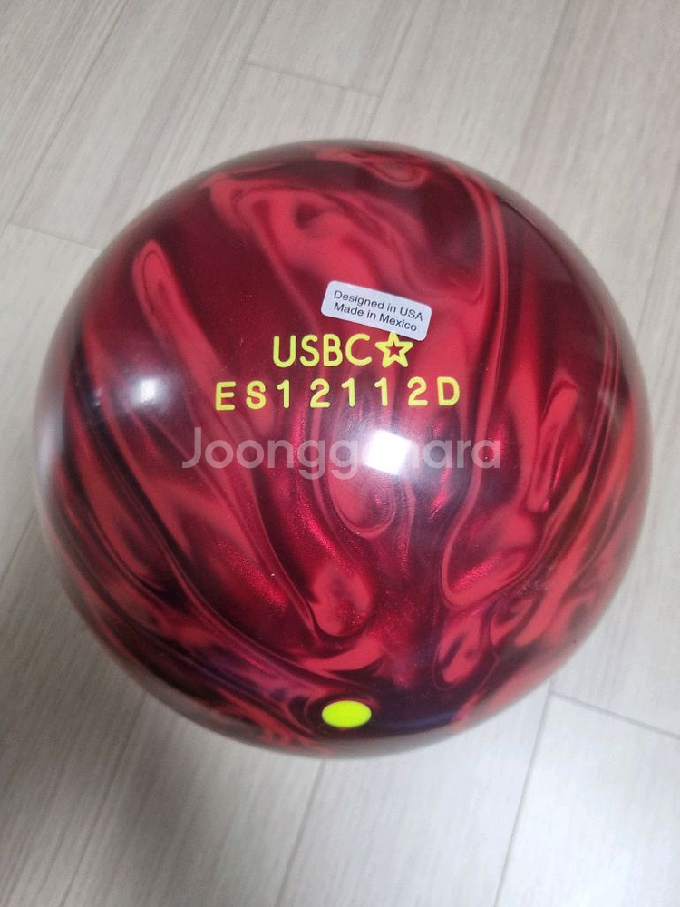 스텔스 스칼렛 트랙 15파운드 공인구 볼링공--1