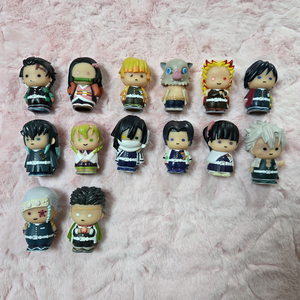 귀멸의 칼날 귀칼 전집중전 손가락 인형 피규어 렌고쿠 기유 탄지로 네즈코 사네미