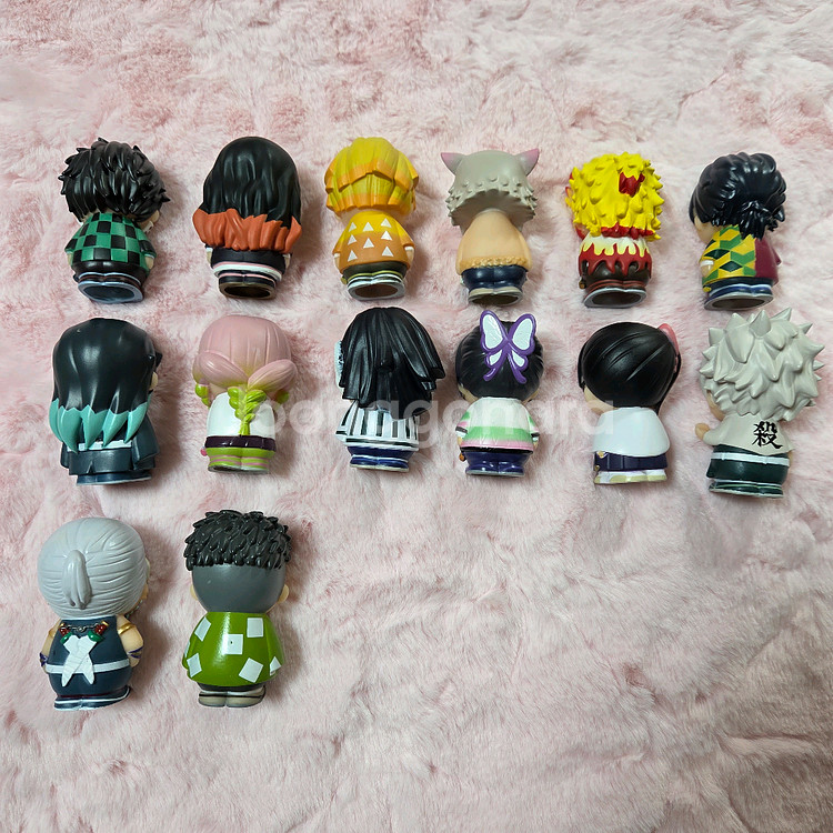 귀멸의 칼날 귀칼 전집중전 손가락 인형 피규어 렌고쿠 기유 탄지로 네즈코 사네미--1