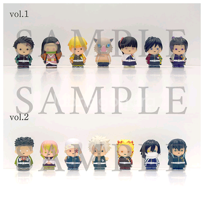 귀멸의 칼날 귀칼 전집중전 손가락 인형 피규어 렌고쿠 기유 탄지로 네즈코 사네미--2