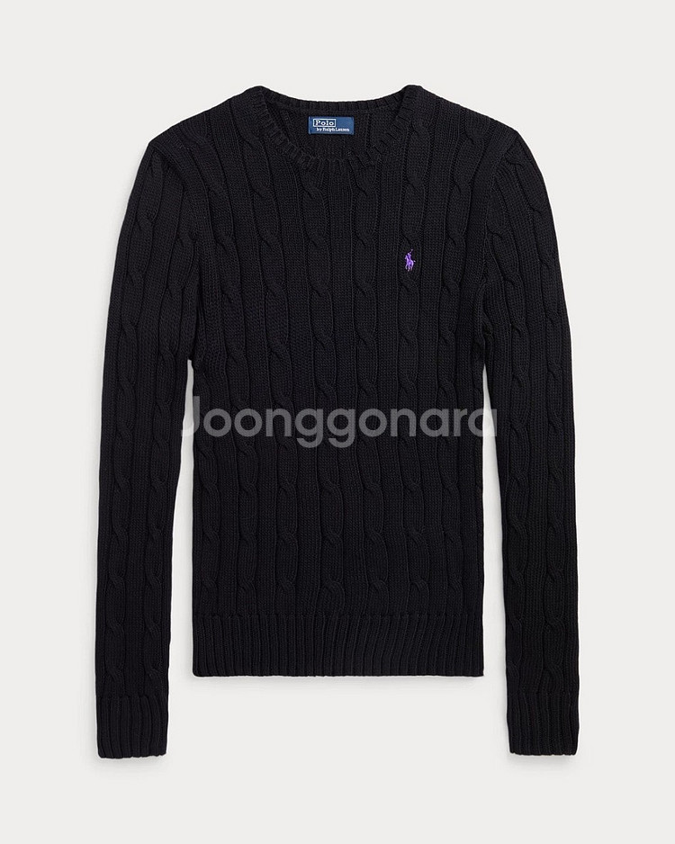 봄제품 (새상품)폴로 랄프로렌 여성 케이블 니트 스웨터--2