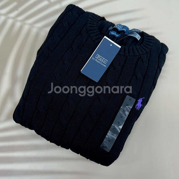 봄제품 (새상품)폴로 랄프로렌 여성 케이블 니트 스웨터--5