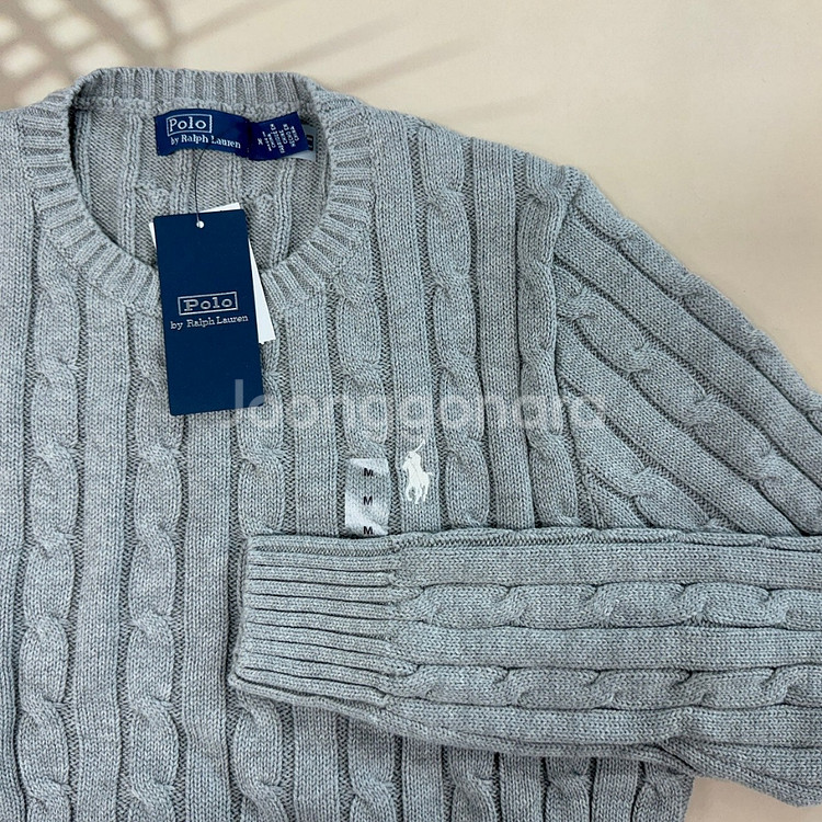 봄제품 (새상품)폴로 랄프로렌 여성 케이블 니트 스웨터--9