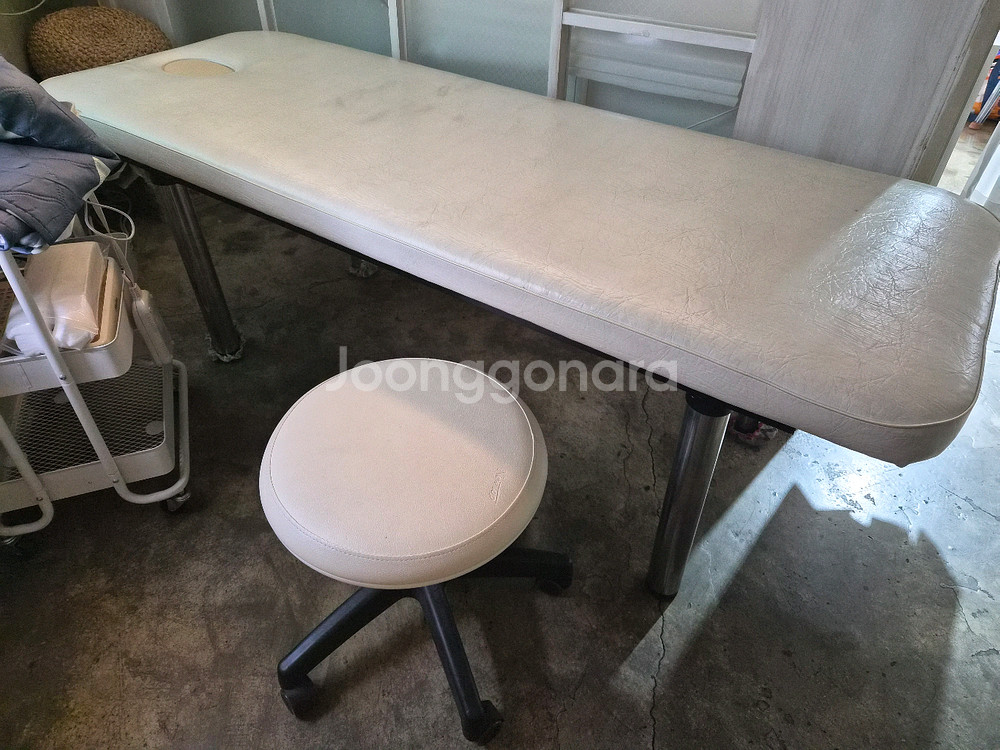 미용 전문 침대 의자 세트--0