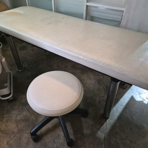 미용 전문 침대 의자 세트