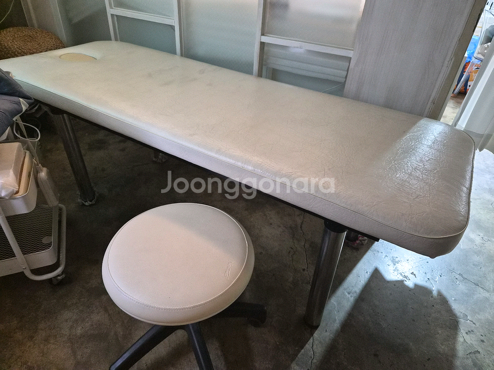 미용 전문 침대 의자 세트--1